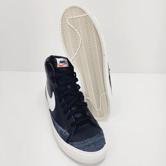 NEW Nike Blazer Mid ‘77 Vintage Thunder Black/White Men’s Size 11.5 (BQ6806 401) - Picture 7 of 14